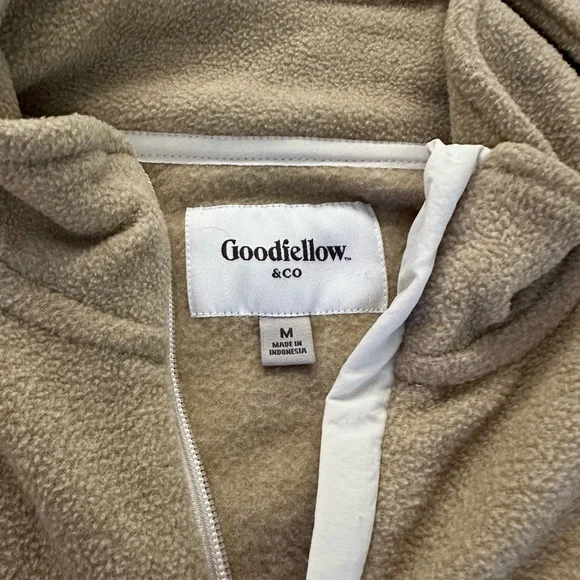 Goodfellow & Co Men's Beige Zip-Up Sweater - Picture 4 of 5